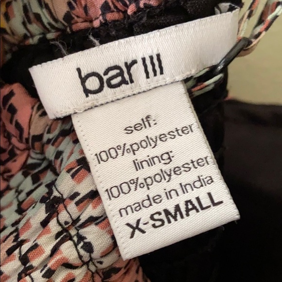 Sundress striped black and white w/ Aztec print XS - Picture 6 of 8